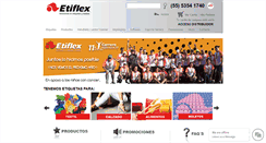 Desktop Screenshot of etiflex.com.mx